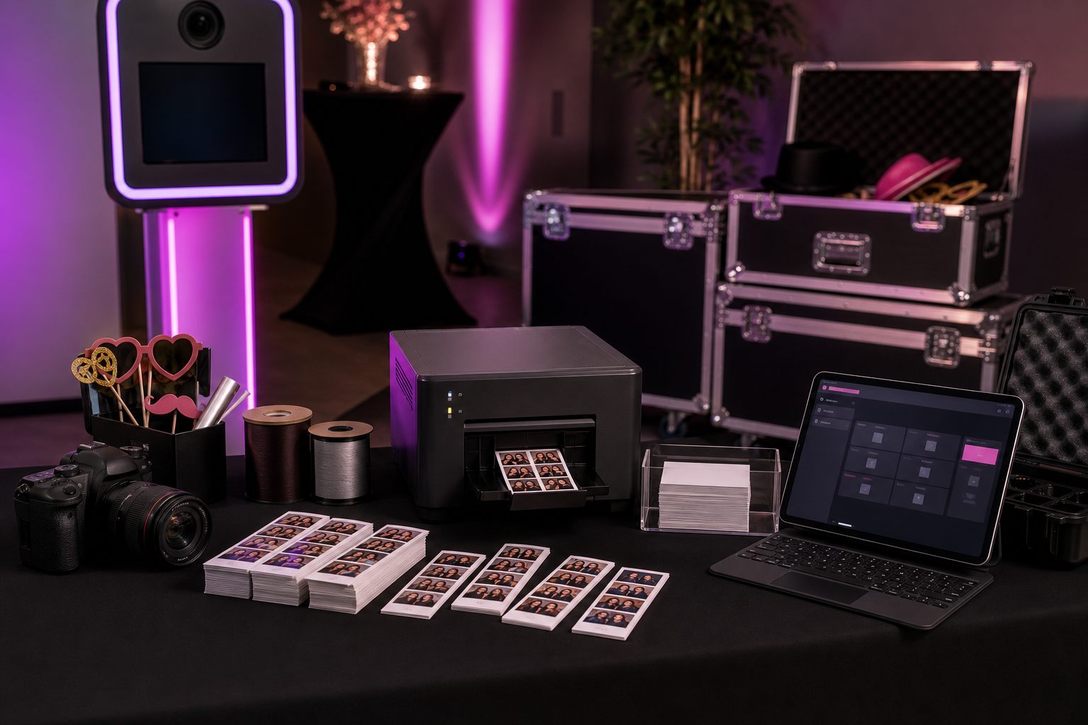 Fotobox Ausdrucke am Event